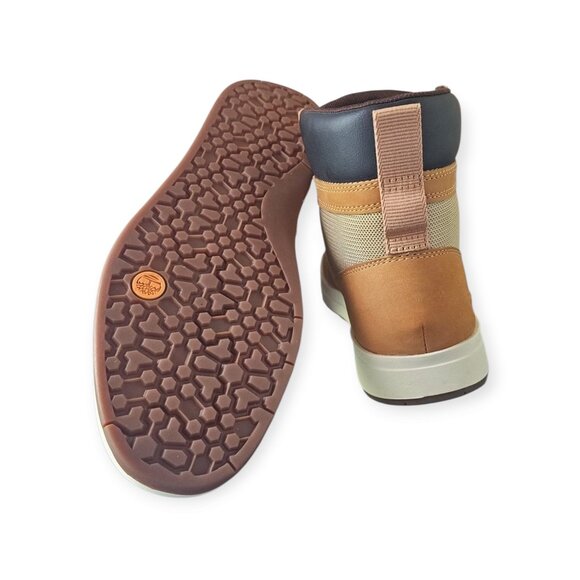Timberland Men's Davis Square Chukka Boot. Color-Wheat Nubuck. Choose Size - Picture 5 of 6